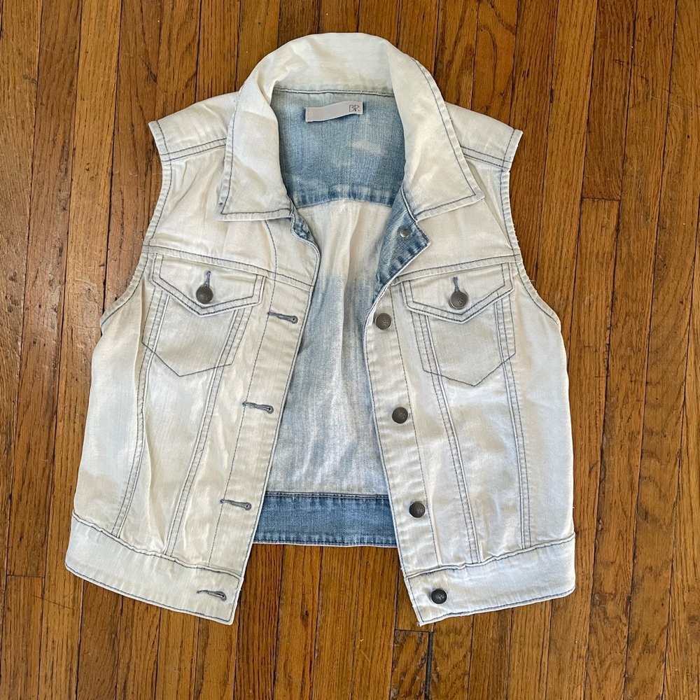 Denim vest